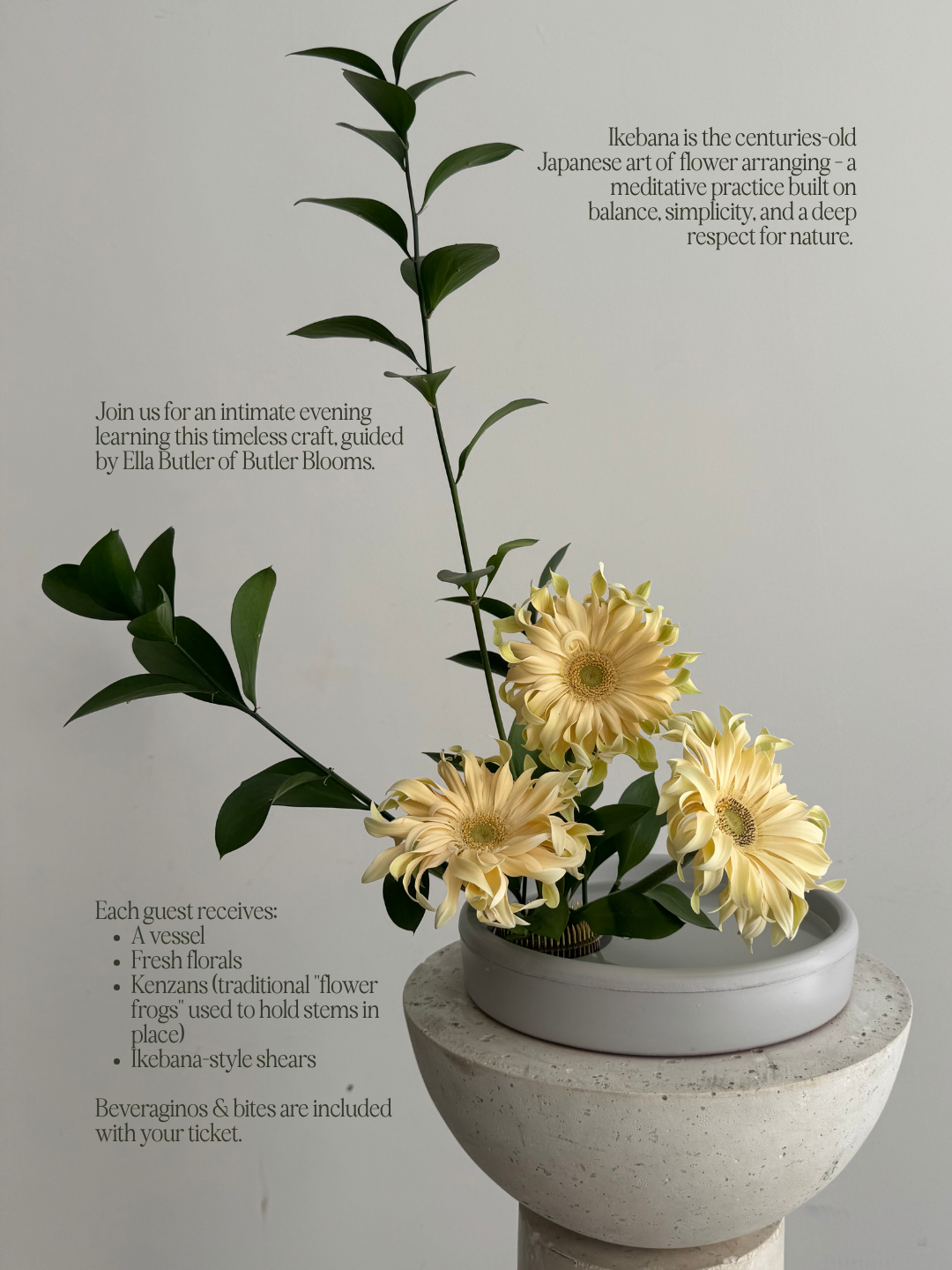 Ikebana Workshop | September 24th