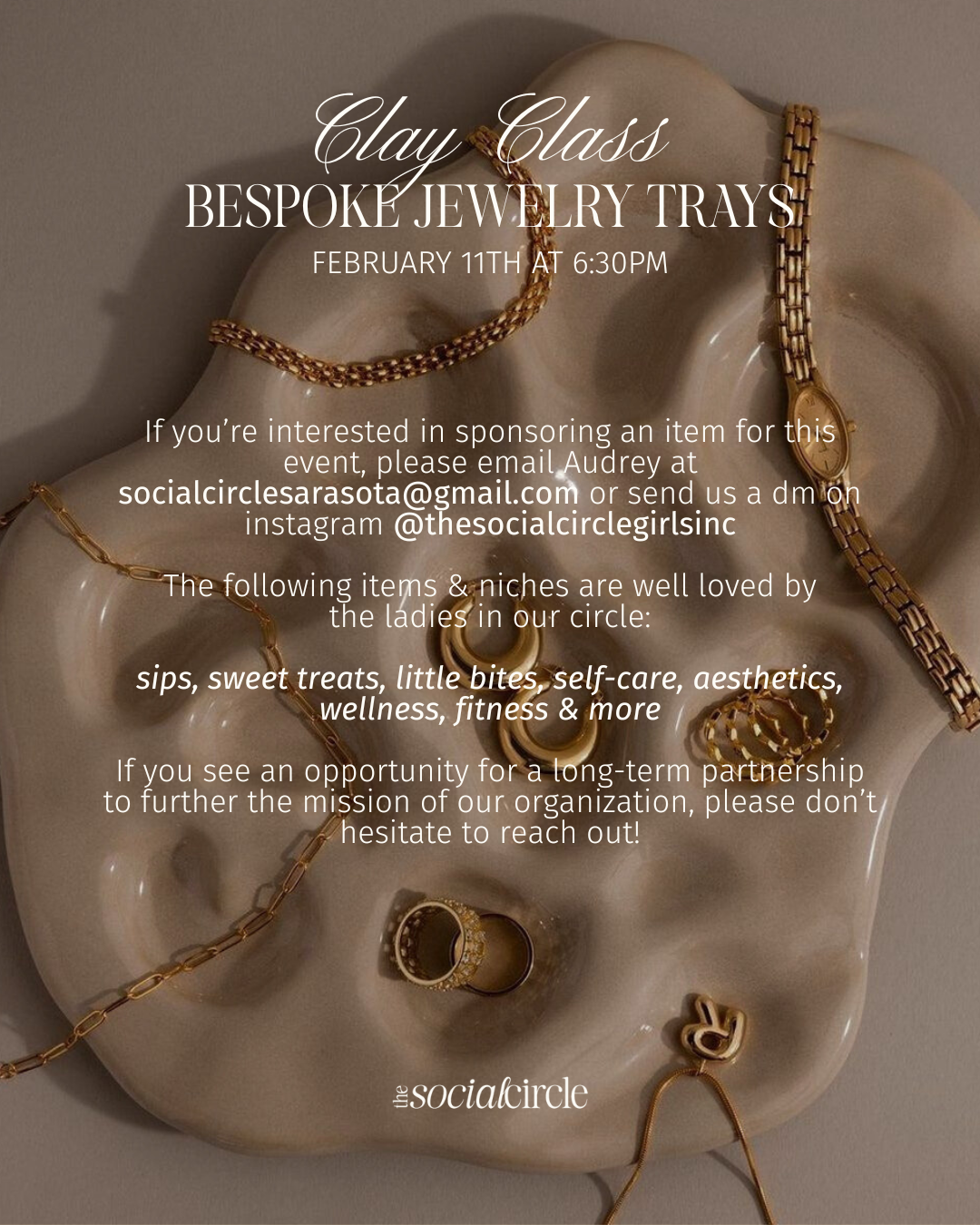 Clay Class | Bespoke Jewelry Trays