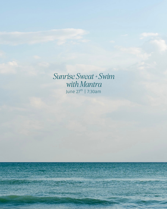 Sunrise Sweat + Swim | Beach Pilates