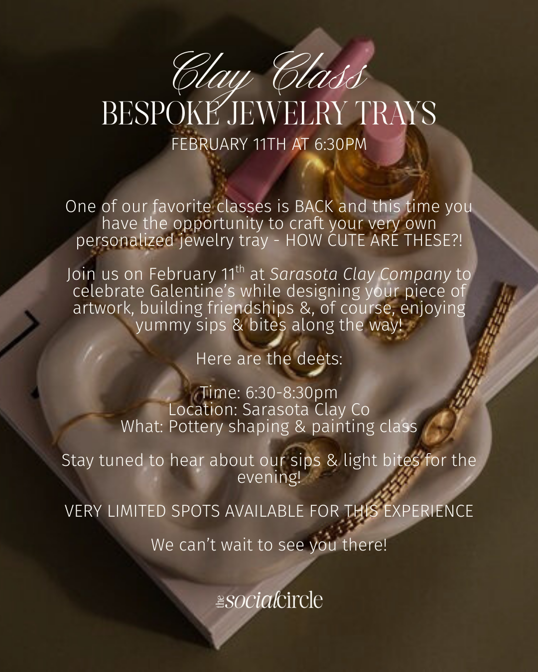 Clay Class | Bespoke Jewelry Trays