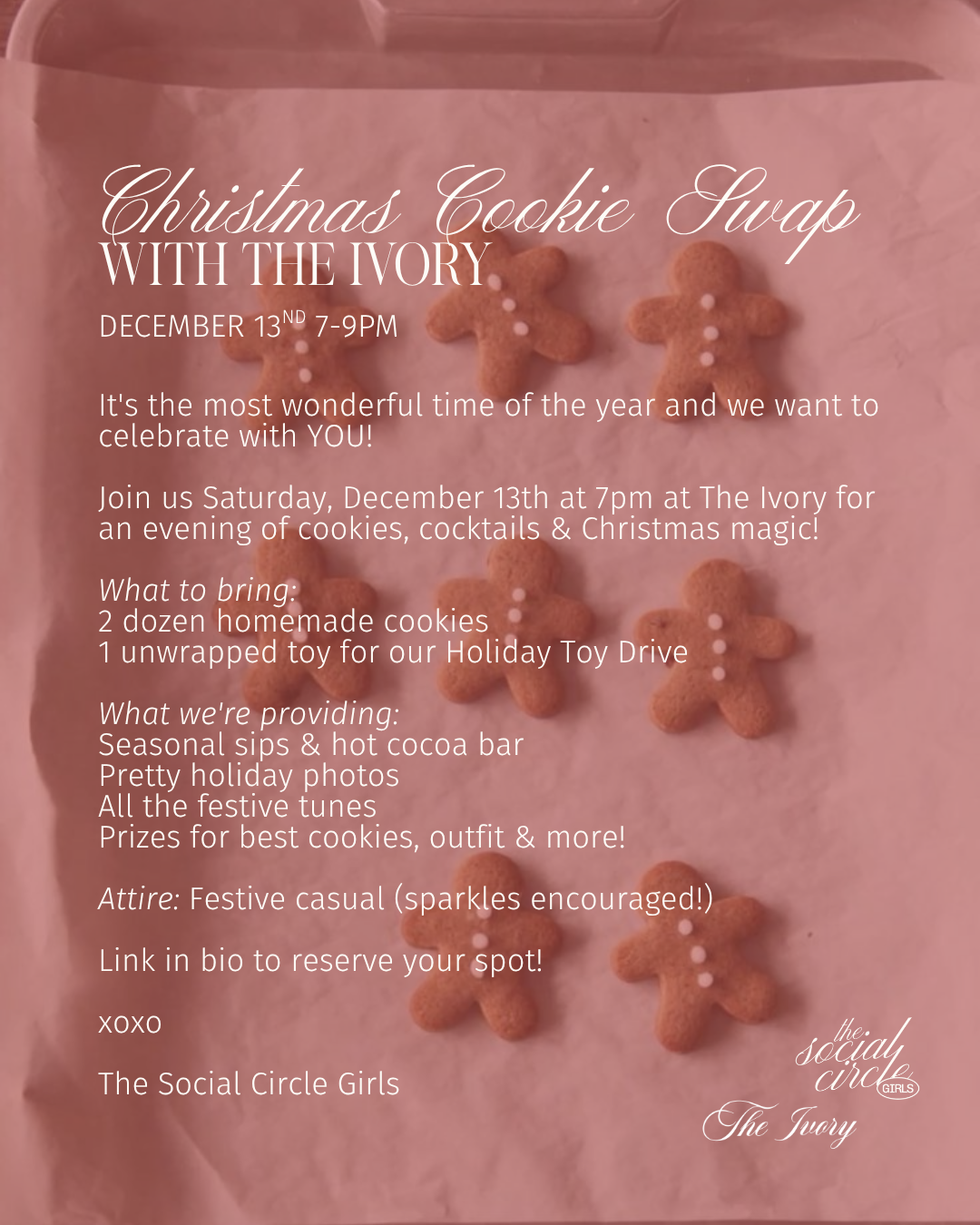 First Annual Christmas Cookie Swap | December 13th