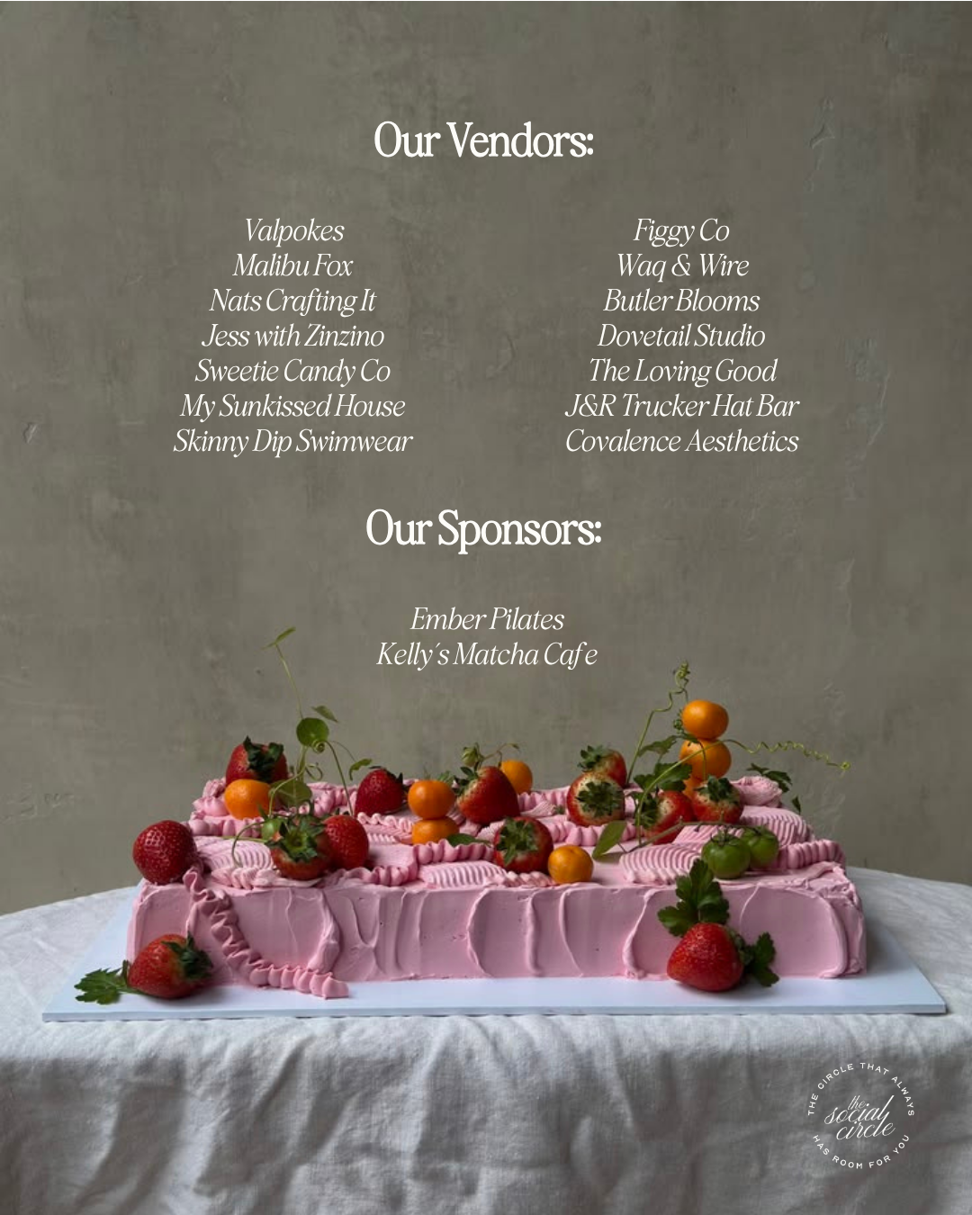 Let Them Eat Cake | Cake Picnic Fundraiser